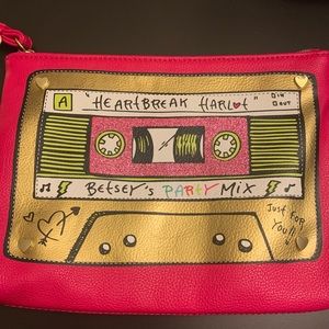 Betsey Johnson Heartbreak Harlot wristlet
